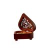Heart-Shaped Wooden Music Box as Perfect Gift for Any Occasion