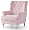 Glory Furniture Pamona G0917-C Chair , PINK