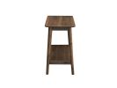 Lamonte Walnut Sofa Table w/Shelf