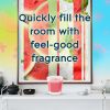 Glade Wonder Melon Scented Candles, 2 Pack, Limited Edition, Infused with Essential Oils, 8.16 oz Total