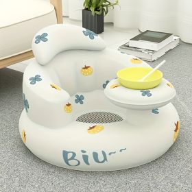 1pc Baby Sofa Chair, Plastic Wraparound Support Seat, Portable Rocking Chair for Infants Aged 3 Months+, Exercise Sitting & Standing, Spine Protection (Style: pumpkin)